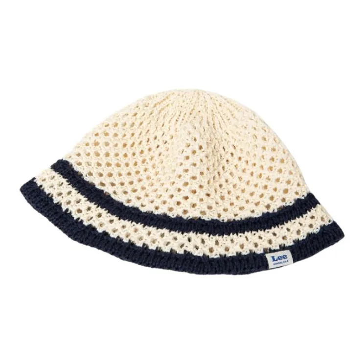 Lee Cotton Beanies Unisex Beige-1