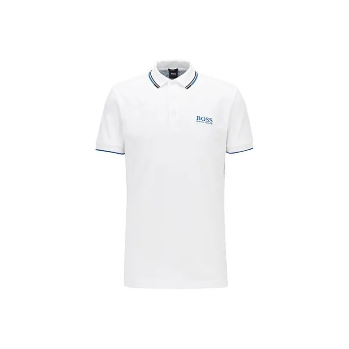 HUGO BOSS Polo Shirts Men White-0