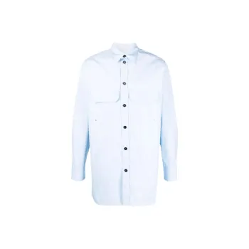 JIL SANDER Shirts Men Blue