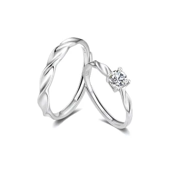 Zocai Natural Topaz Colorful Gem Ring Unisex