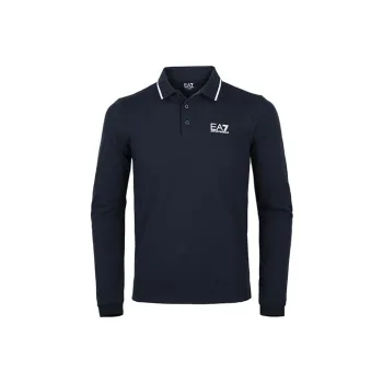 EMPORIO ARMANI EA7 Polo Shirt Men's Dark Blue