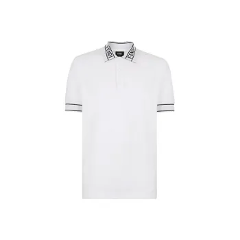 FENDI Polo Shirts Men White