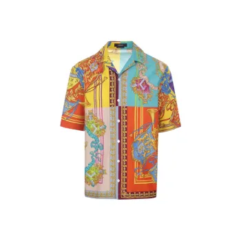VERSACE SS22 Shirt Men's Multicolor
