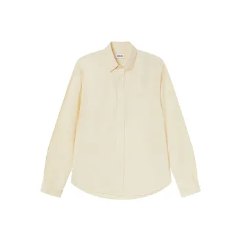 KENZO Classic Tiger Head Shirts Men Yellow
