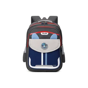 SEVENMOONS Nylon Backpack Kids' Gray/Dark Blue/Purple/Green/Pink