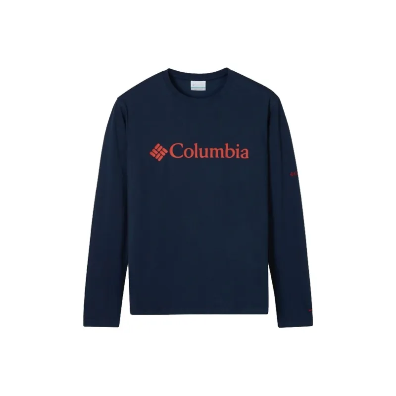 Columbia T Shirt Men's Navy Blue-0