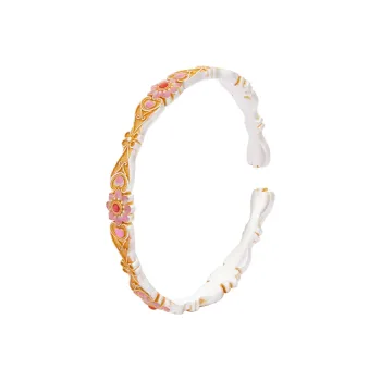 Shunqin Silver Building 999 Fine Silver Bangles Women's