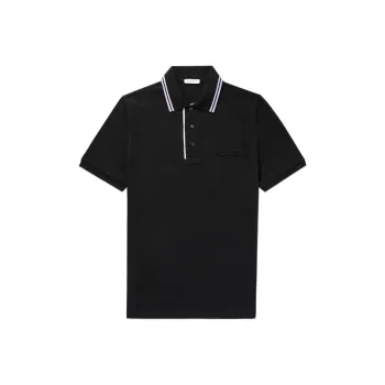 Valentino Polo Shirts Men Black