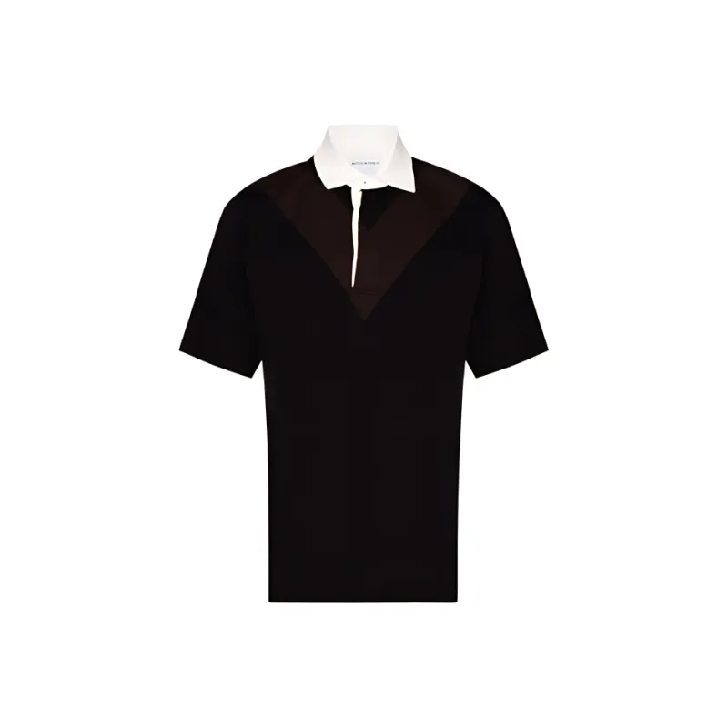 Bottega Veneta Polo Shirt Men's Black-0