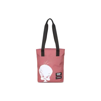 EASTPAK Polyester Tote Bag, Shopping Bag, Shoulder Bag, Handbag Unisex Red