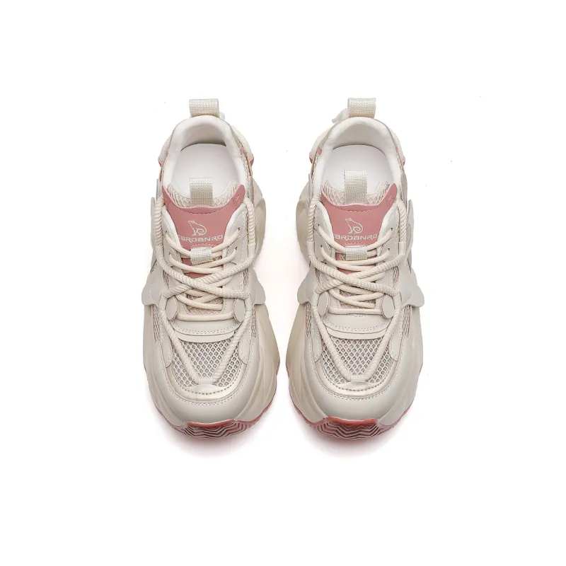 CARDANRO Anti-Slip Wear-Resistant Low-Top Chunky Sneakers Women's-4