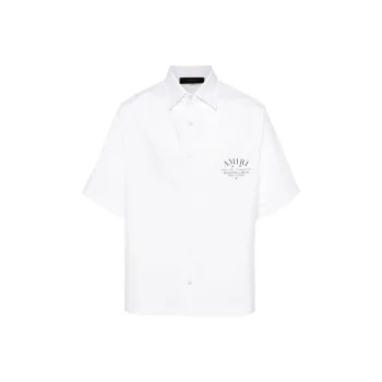 AMIRI Arts District Printed Short Sleeved Shirt