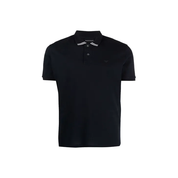 EMPORIO ARMANI Polo Shirts Men Navy-0