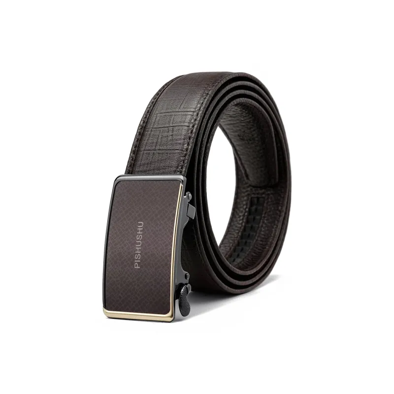 PISHUSHU Leather Belts Unisex-12