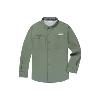 Columbia PFG SS24 Shirt Men's Green