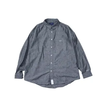 Descendant X Ron Herman Shirts Men Dark Gray