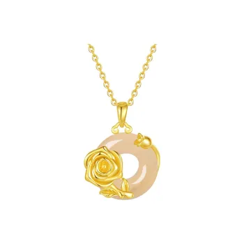 Celebrate The Great Blessing Chalcedony Necklaces Women's