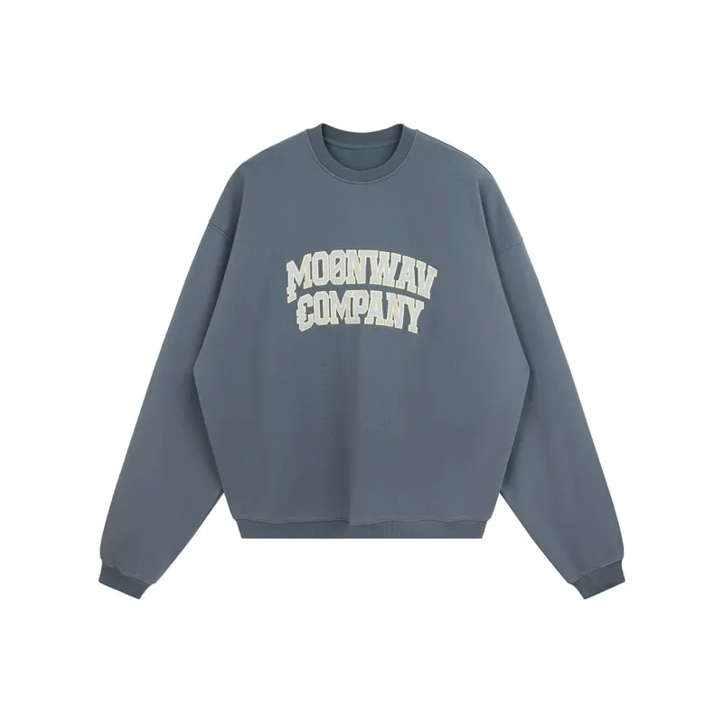 MOONWAV Preppy Style Sweatshirt Unisex-0