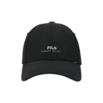 FILA Lifestyle Polyester Baseball Caps Men's Jet Black
