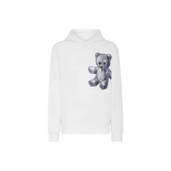 PHILIPP PLEIN Paisley Teddy Bear Hoodie