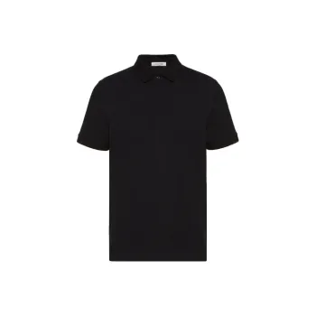 Valentino Polo Shirts Men Black