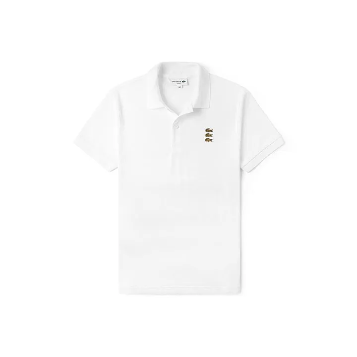LACOSTE Polo Shirts Men White-0