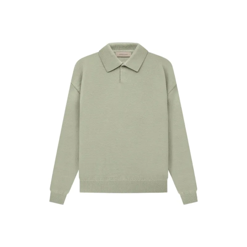 Fear Of God Essentials Knit L/S Polo-0