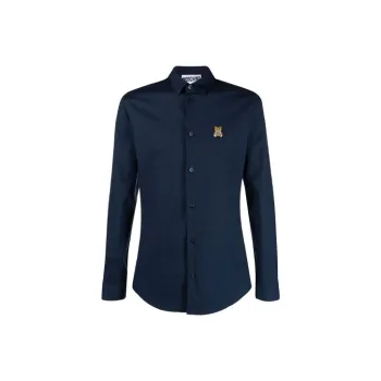 MOSCHINO Teddy Patch Buttoned Shirt