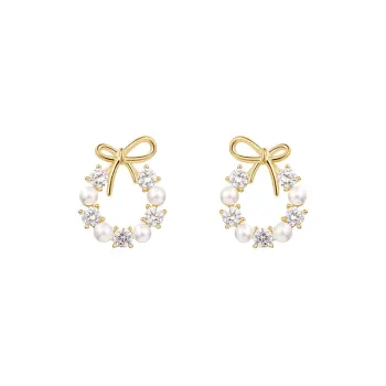 DODOGOGO S925 Silver Earrings Women's