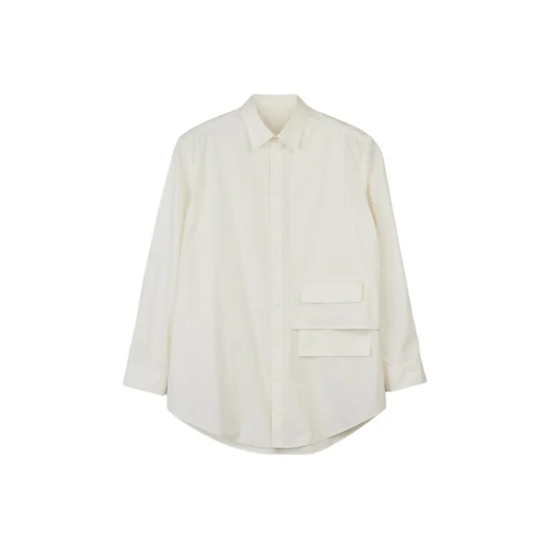 Y-3 Pocket-detailed Poplin Shirt-0