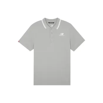 New Balance Polo Shirt Men's Gray