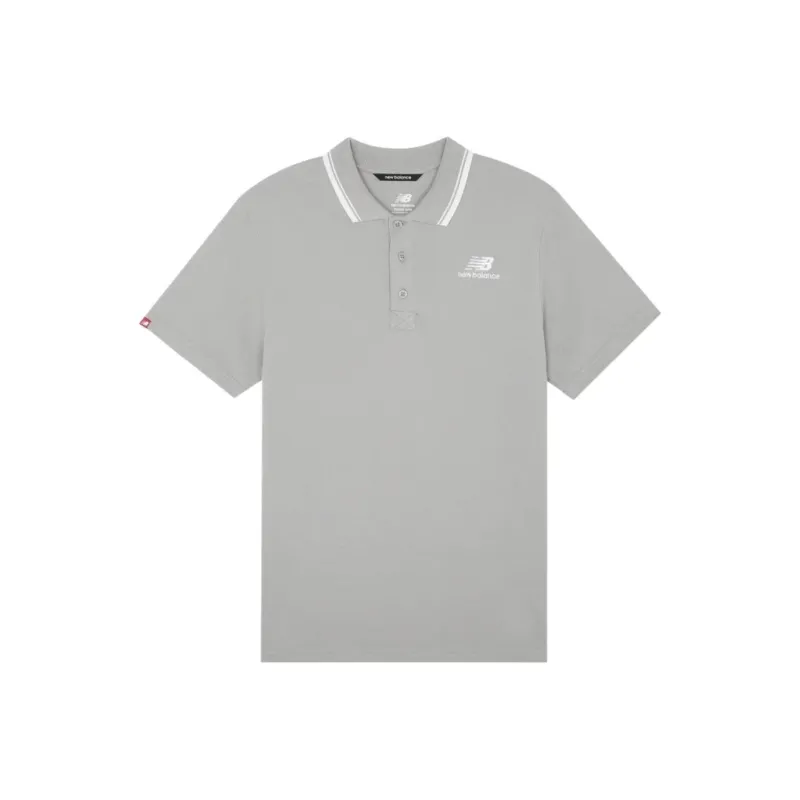 New Balance Polo Shirt Men's Gray-0