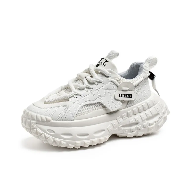 HACKBUTEER Low Top Chunky Sneakers Men's Box Included-14