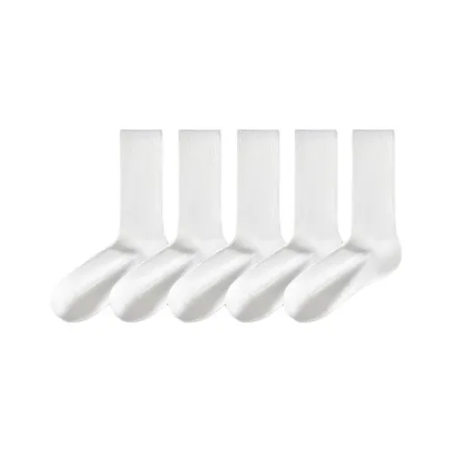 Temooues Mid Calf Socks Women's 5 Pack