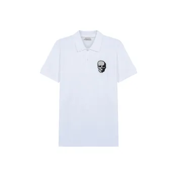 Alexander McQueen Polo Shirts Men White