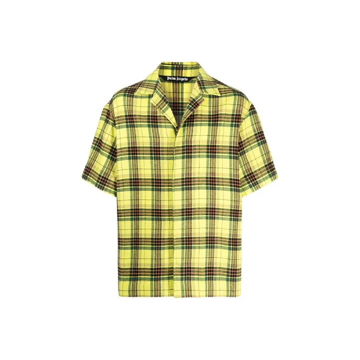 PALM ANGELS Shirts Men Yellow-0