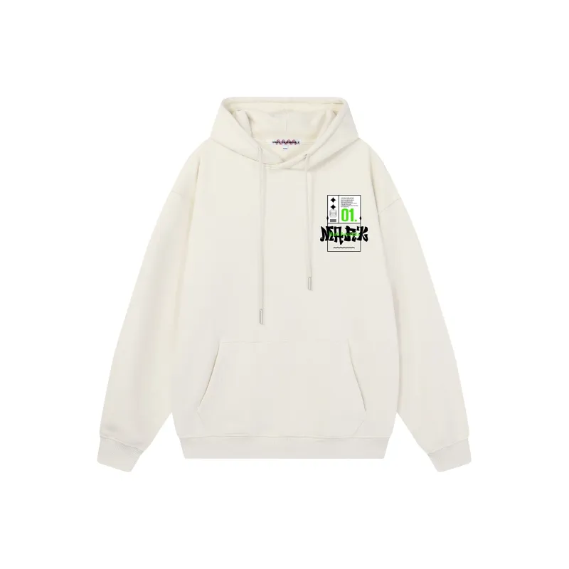 FAIRWHALE Pullover Drop Shoulder Hoodie Unisex-15