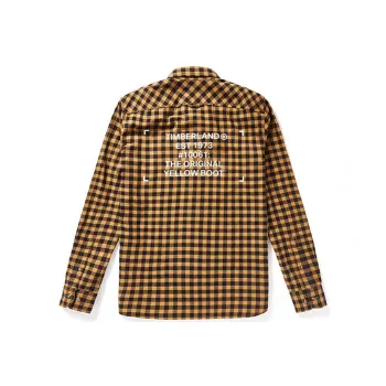 Timberland Shirts Men Yellow