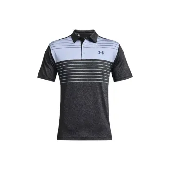 Under Armour Polo Shirts Men Black Blue