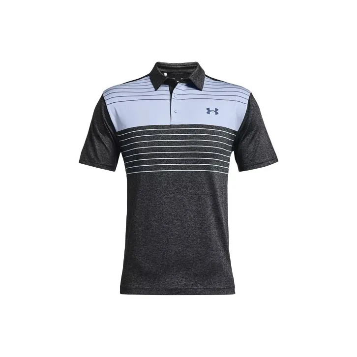 Under Armour Polo Shirts Men Black Blue-0