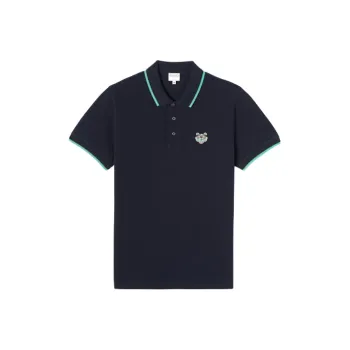 KENZO Polo Shirts Men Midnight Blue