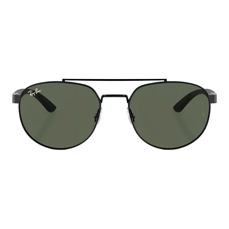 RayBan Metal Aviator Sunglasses Unisex Black-1