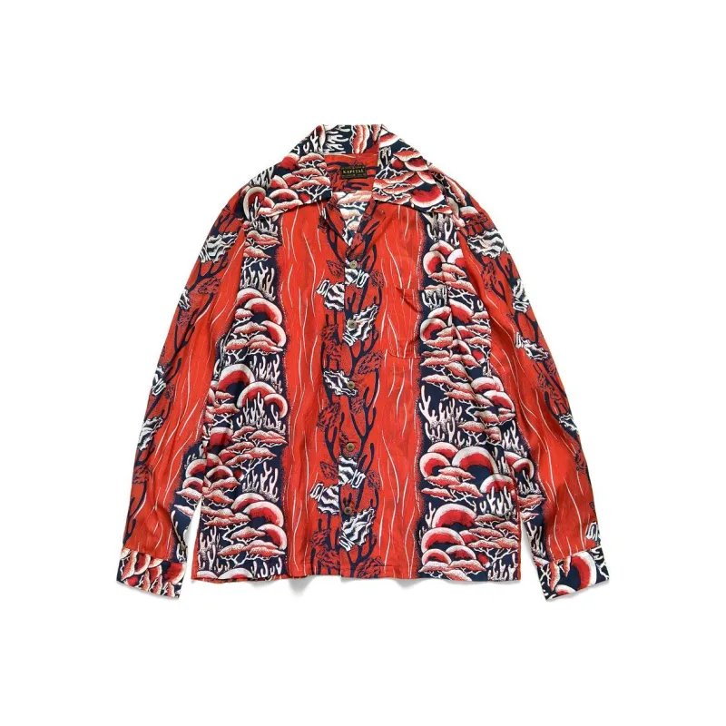 Kapital Souffle Printed Shirt-0