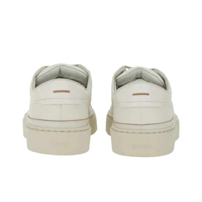 HUGO BOSS Low Top Skateboard Shoes Men's Ecru-5