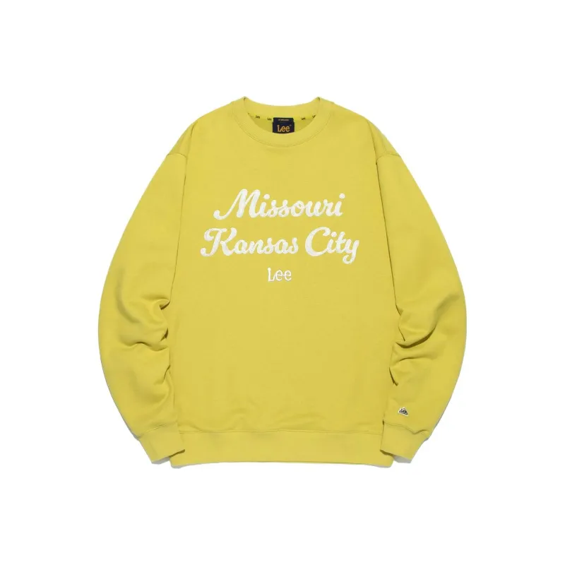 Lee Sweatshirts Unisex Yellow-0