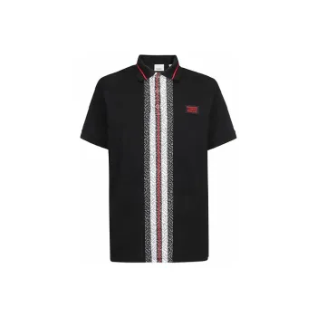 Burberry Polo Shirt Men's Black