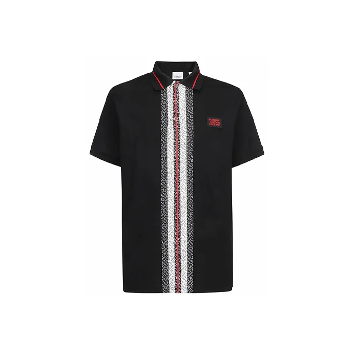 Burberry Polo Shirt Men's Black-0