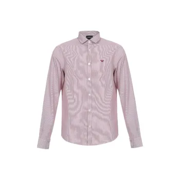 EMPORIO ARMANI Shirts Men Maroon