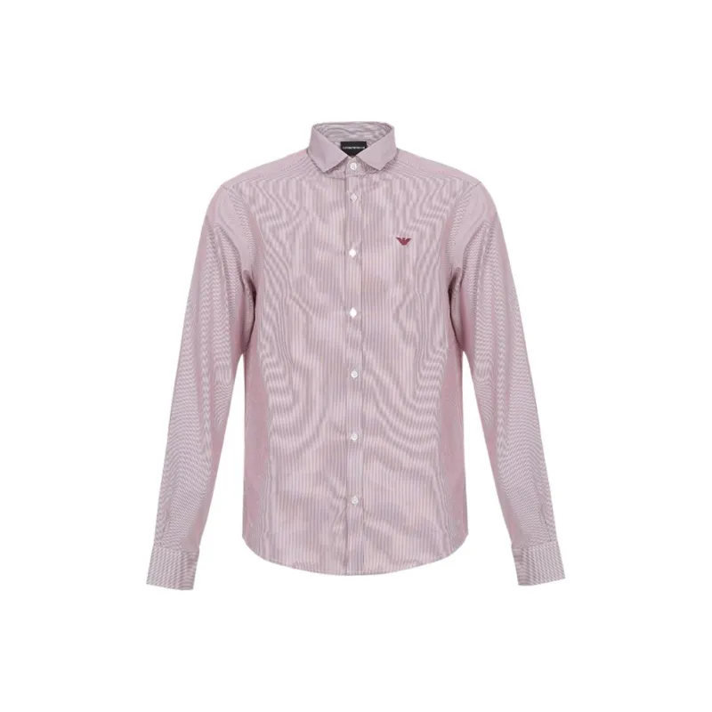 EMPORIO ARMANI Shirts Men Maroon-0