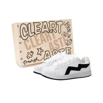 CLEARTASTE Wear resistant And Lightweight Low Top Skateboard Shoes Women's